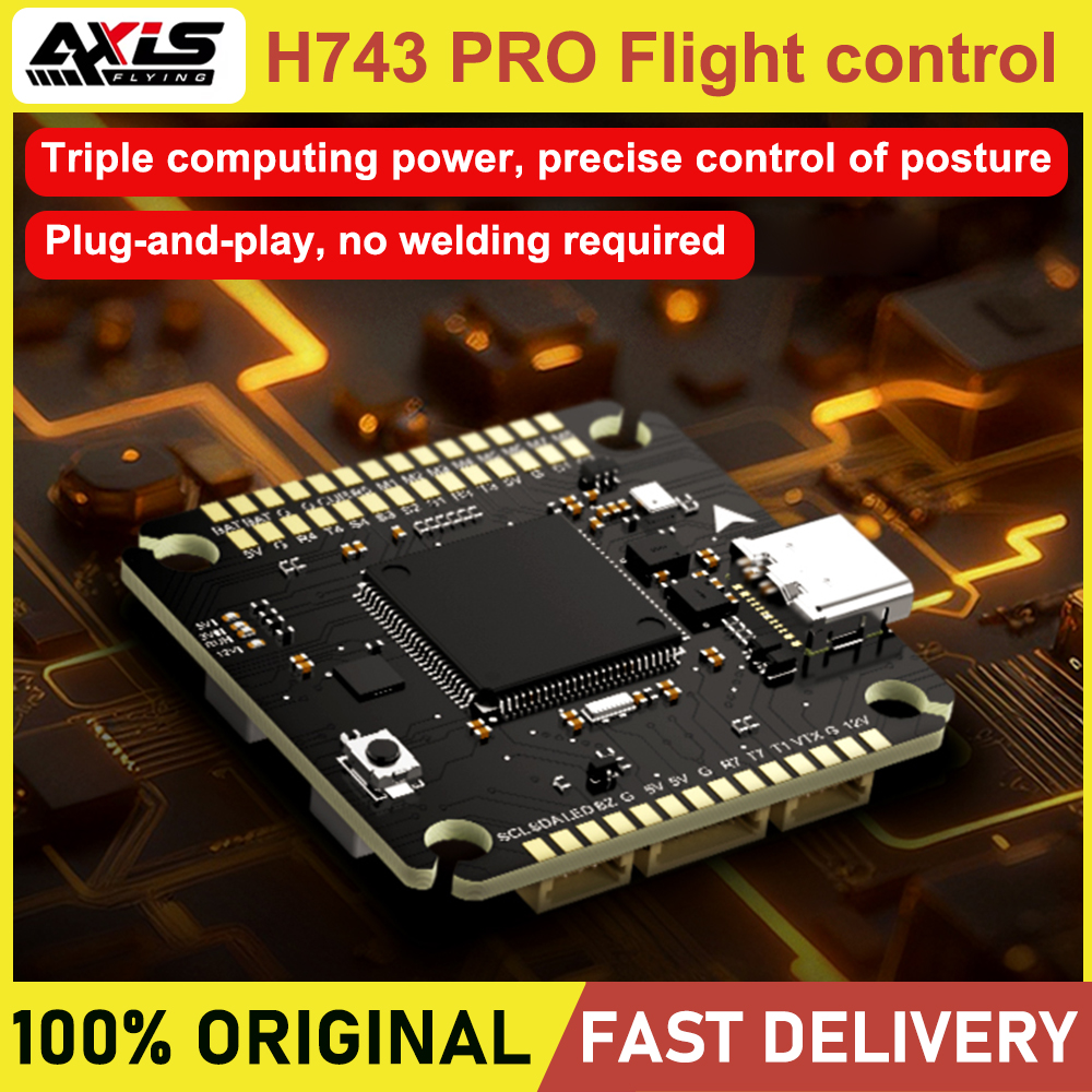 Fpv Drone Flight Controller - Controlador de Vuelo Axisflying H743 PRO