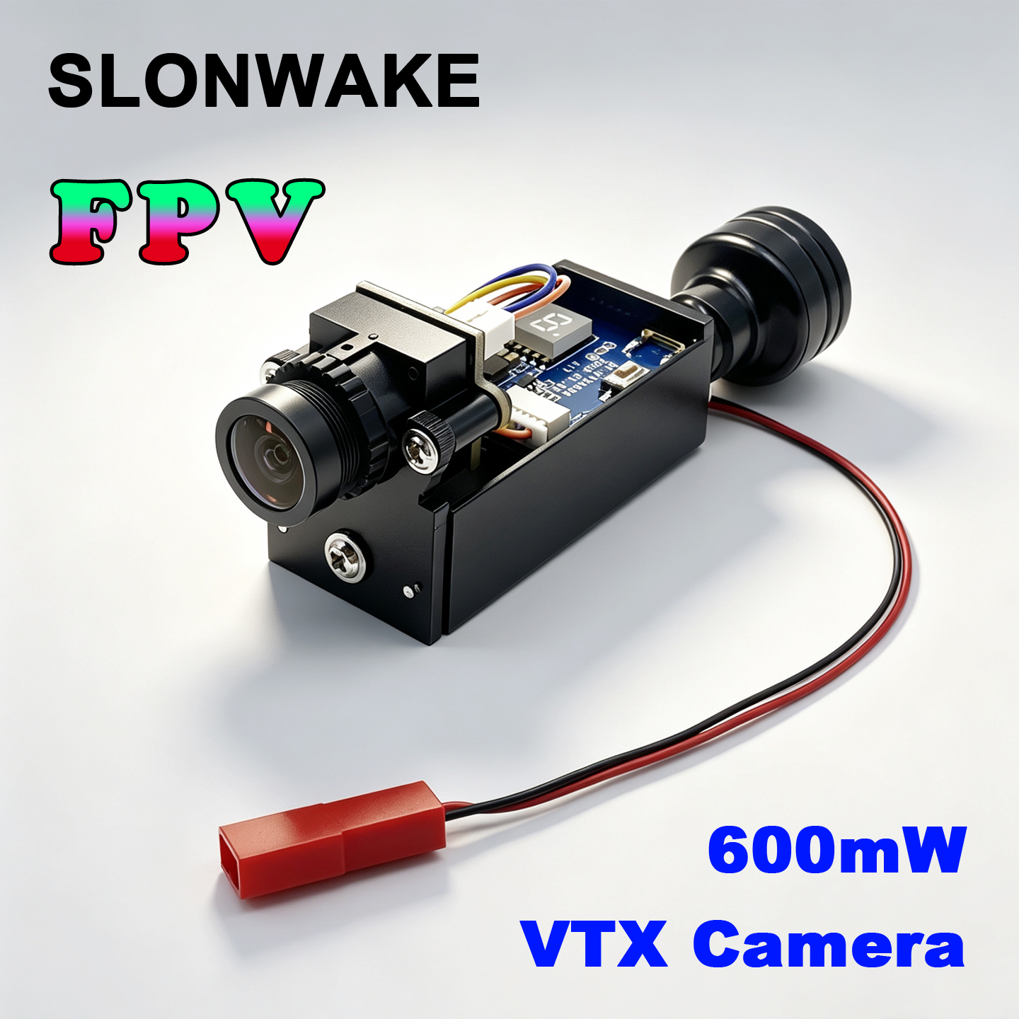 Fpv Drone Vtx - Transmisor de Imagen AV Inalámbrico SLONWAKE