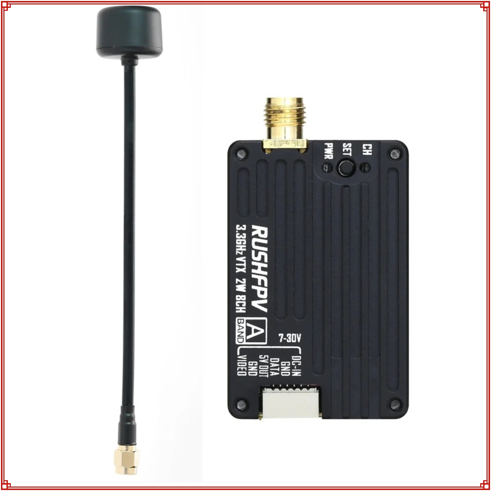 Fpv Drone Vtx - Nuevo Transmisor RUSHFPV 3.3G 2W VTX
