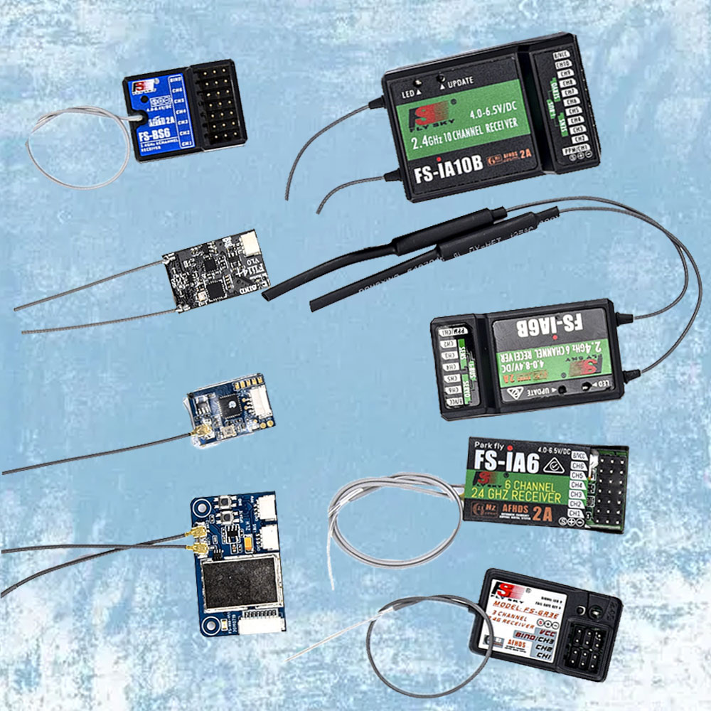 Fpv Drone Receiver - Flysky RC Receiver FS-IA6 IA6B IA10B