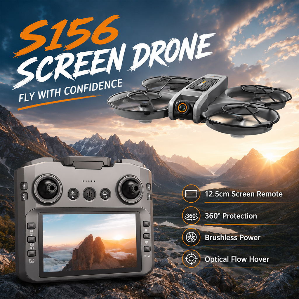 Fpv Drone Bag - Dron ZNLYRION S156 RC con Cámara