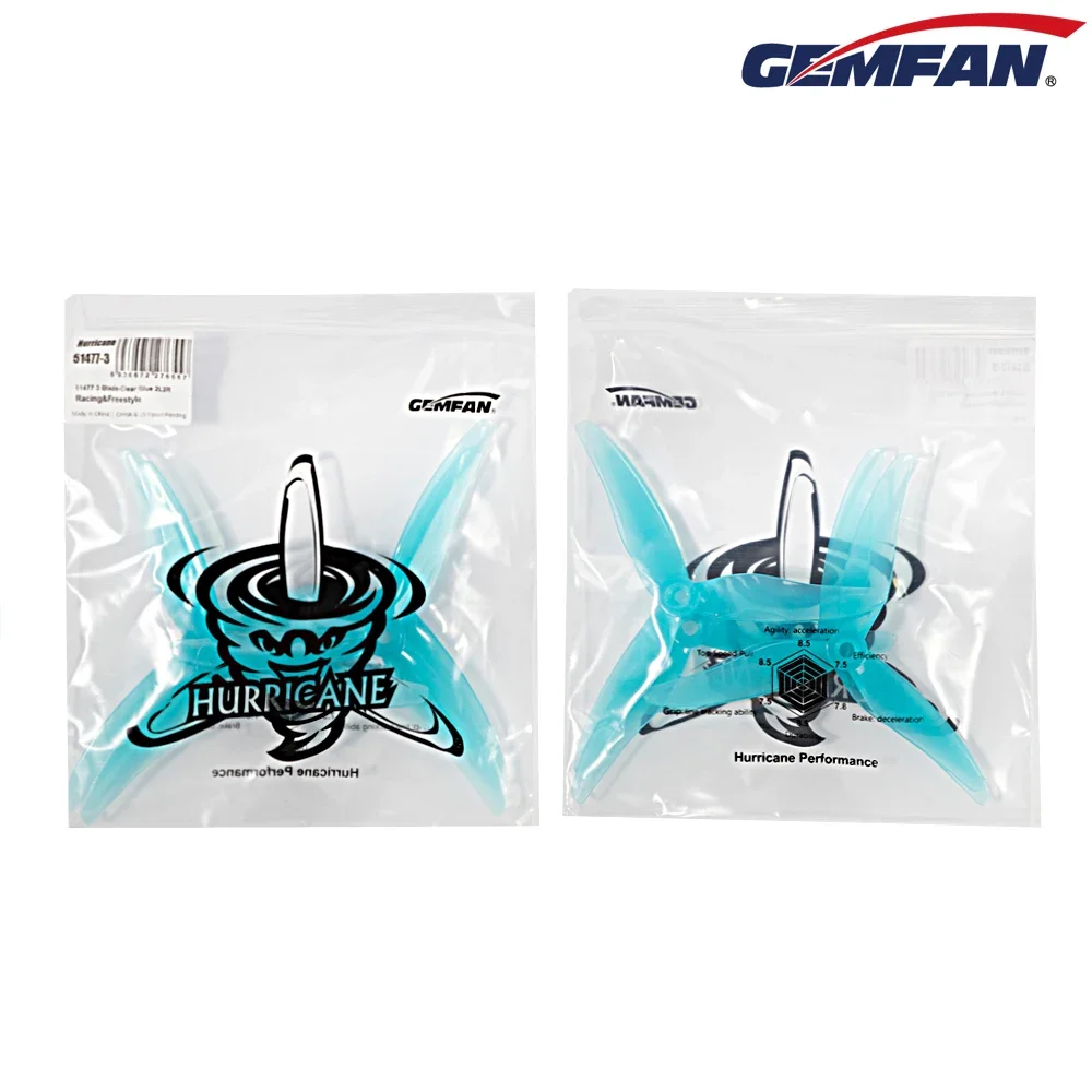 Fpv Drone Propeller - 10 pares (10CW + 10CCW) Gemfan