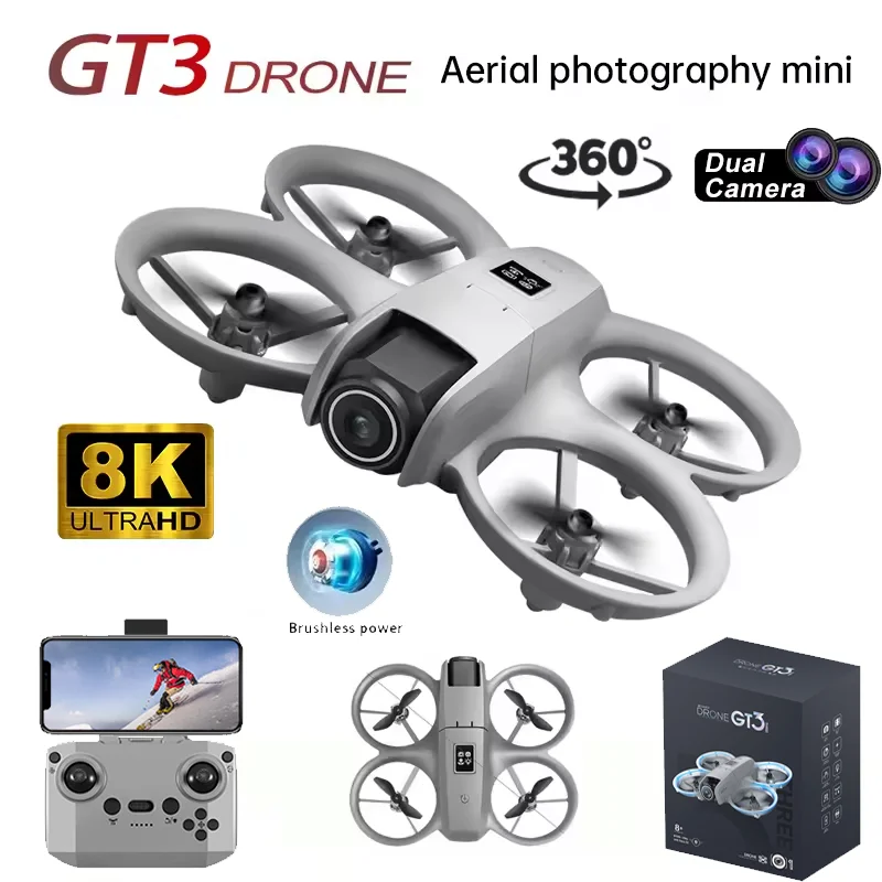 Fpv Drone Charger - Dron GT3 Original 8K GPS HD