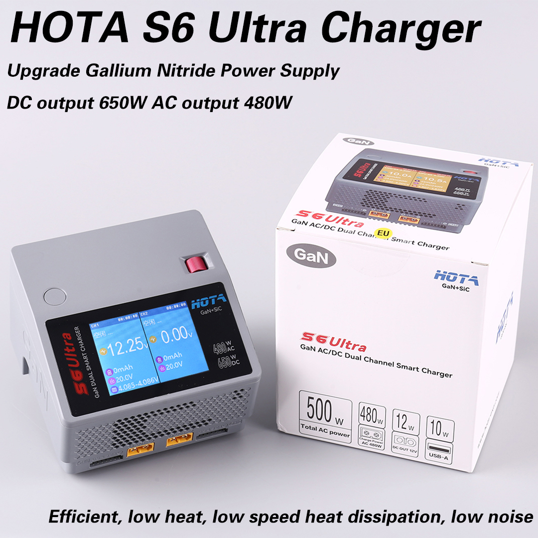 Fpv Drone Charger - Cargador Inteligente Balanceado de Doble Canal
