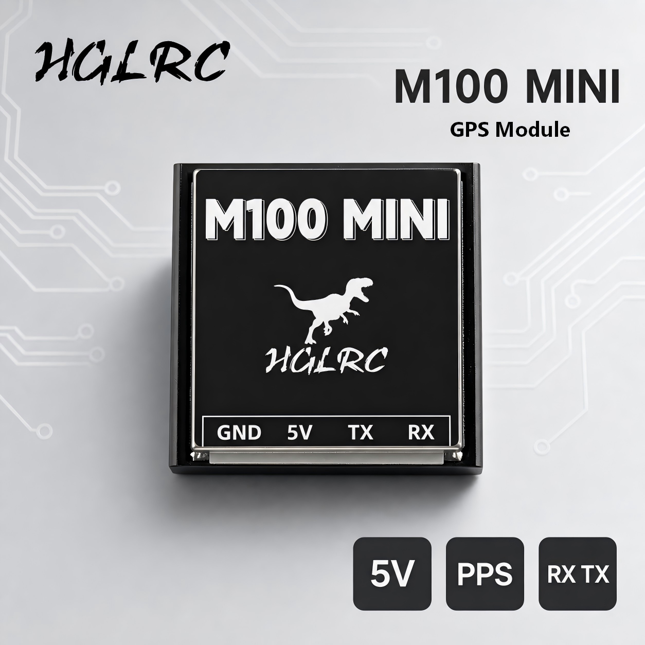 Fpv Drone Kit - Módulo GPS Mini HGLRC M100, Chip