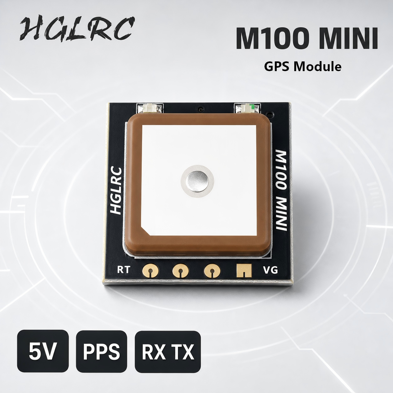 Fpv Drone Antenna - Módulo GPS HGLRC M100 MINI M10