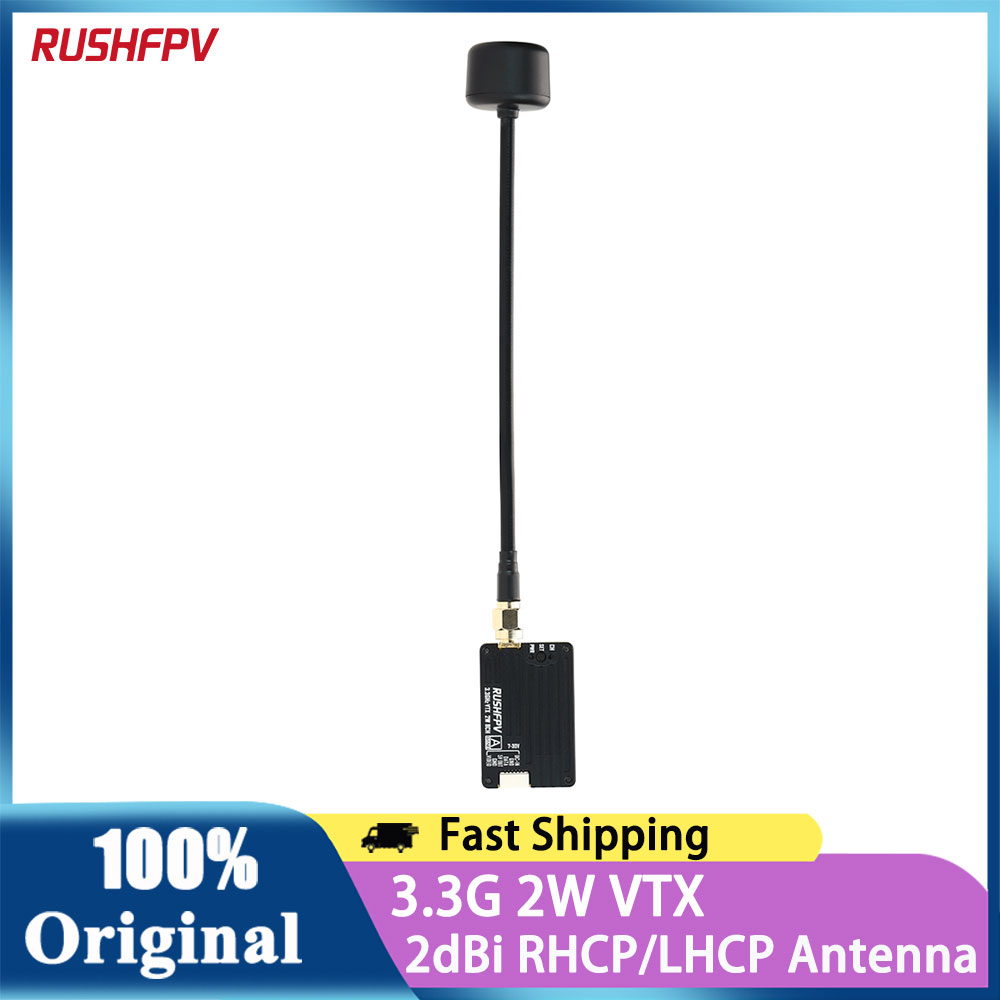 Fpv Drone Antenna - RUSHFPV 3,3G 2W VTX transmisor de