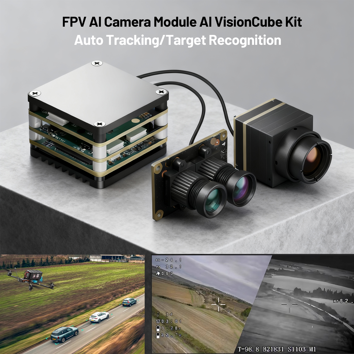 Fpv Drone Camera - Módulo de cámara FPV AI Kit