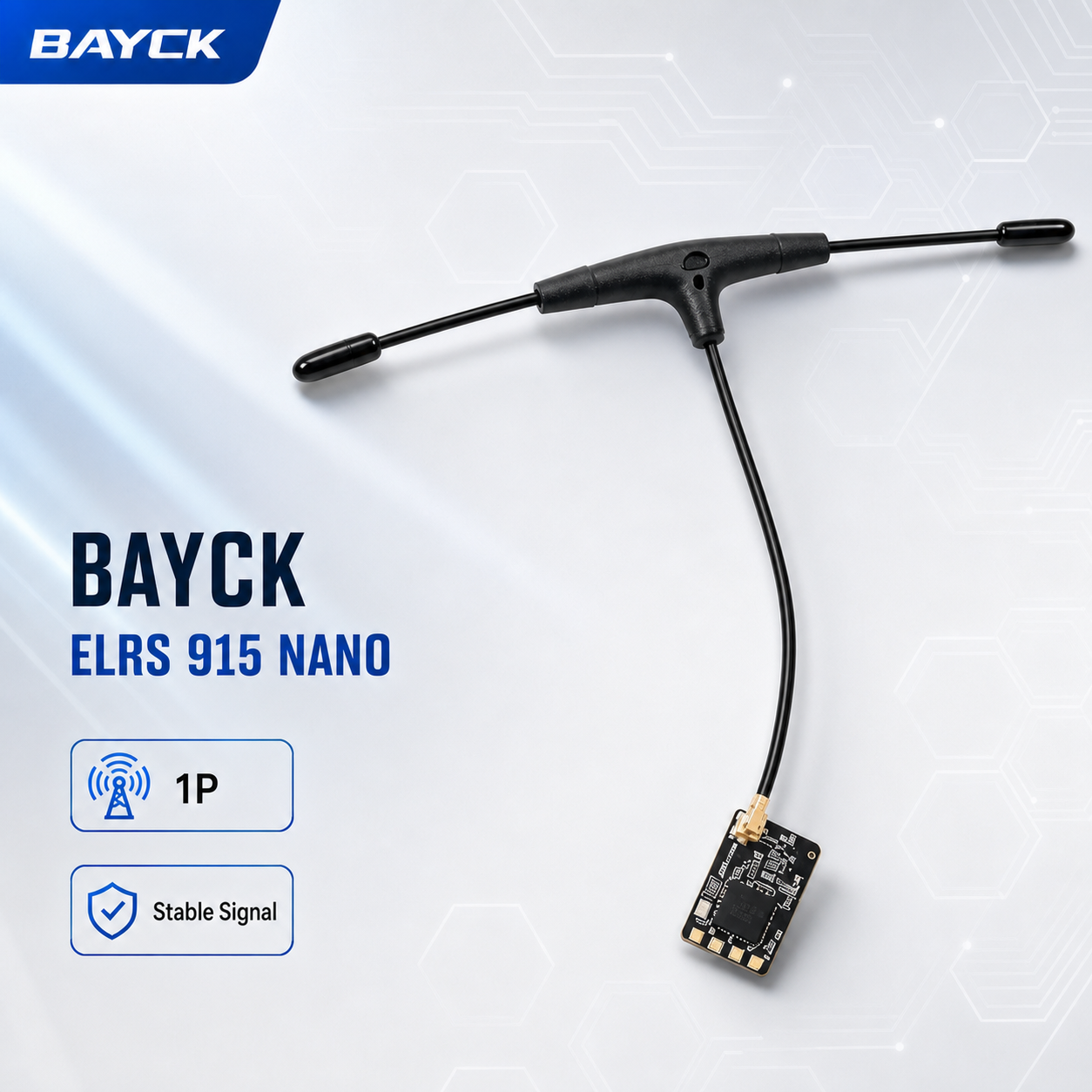 Fpv Drone Antenna - Receptor Nano ELRS BAYCK 915MHz para