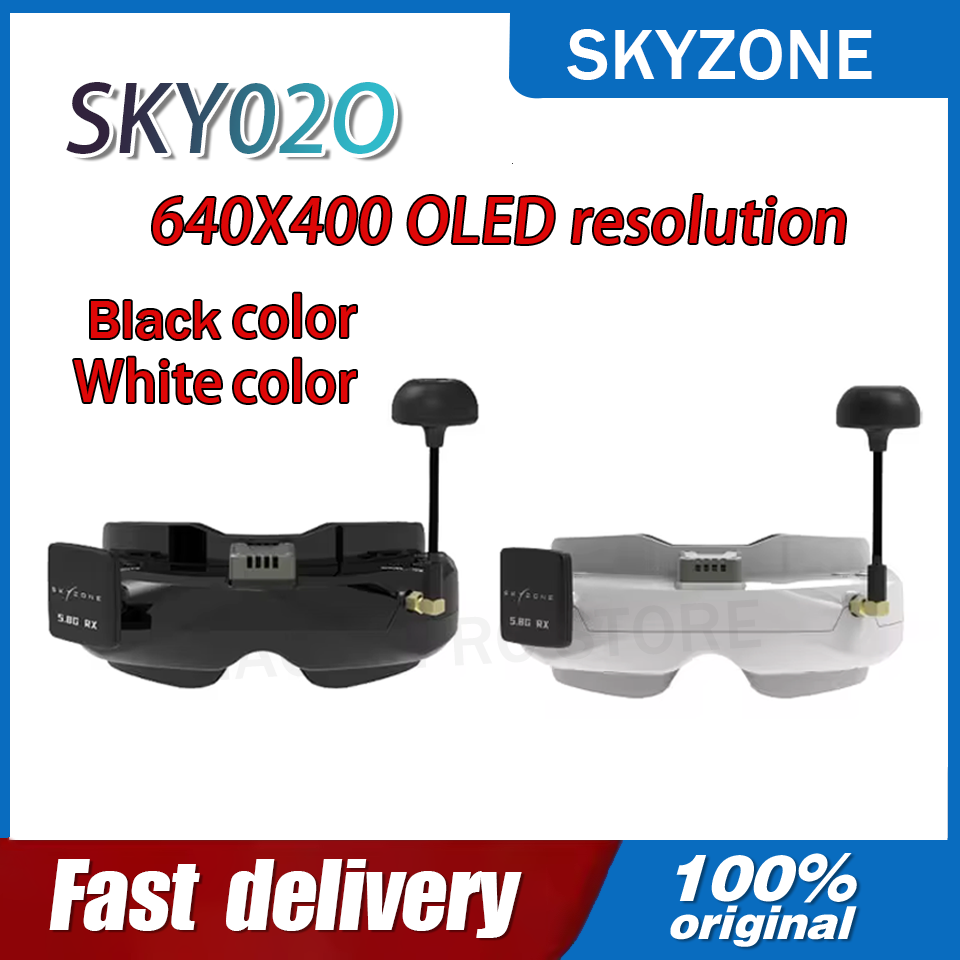 Gafas FPV SKYZONE SKY02O OLED  - Fpv Drone Battery reseña y precio
