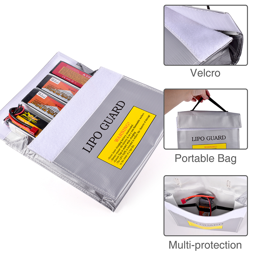 Lipo Guard-bolsa segura para b - Fpv Drone Bag reseña y precio