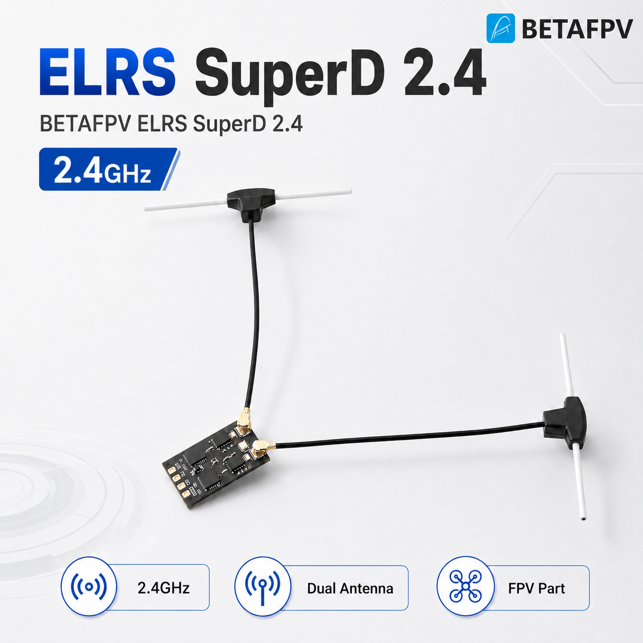 Receptor BETAFPV ELRS 915MHz p - Fpv Drone Quadcopter reseña y precio