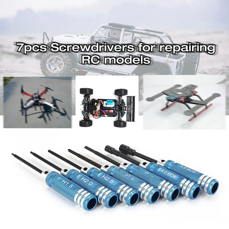 Juego de 7 Destornilladores He - Fpv Drone Tool Kit reseña y precio