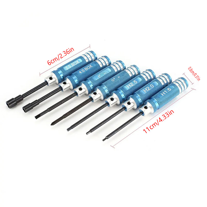 Juego de 7 Destornilladores He - Fpv Drone Tool Kit reseña y precio