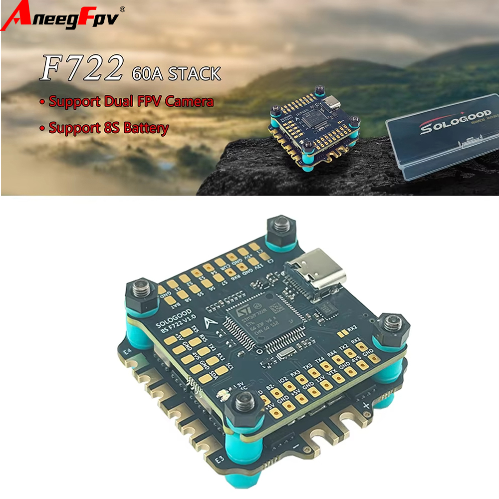 SoloGood 8S F722 60A Stack ICM - Fpv Drone Esc reseña y precio