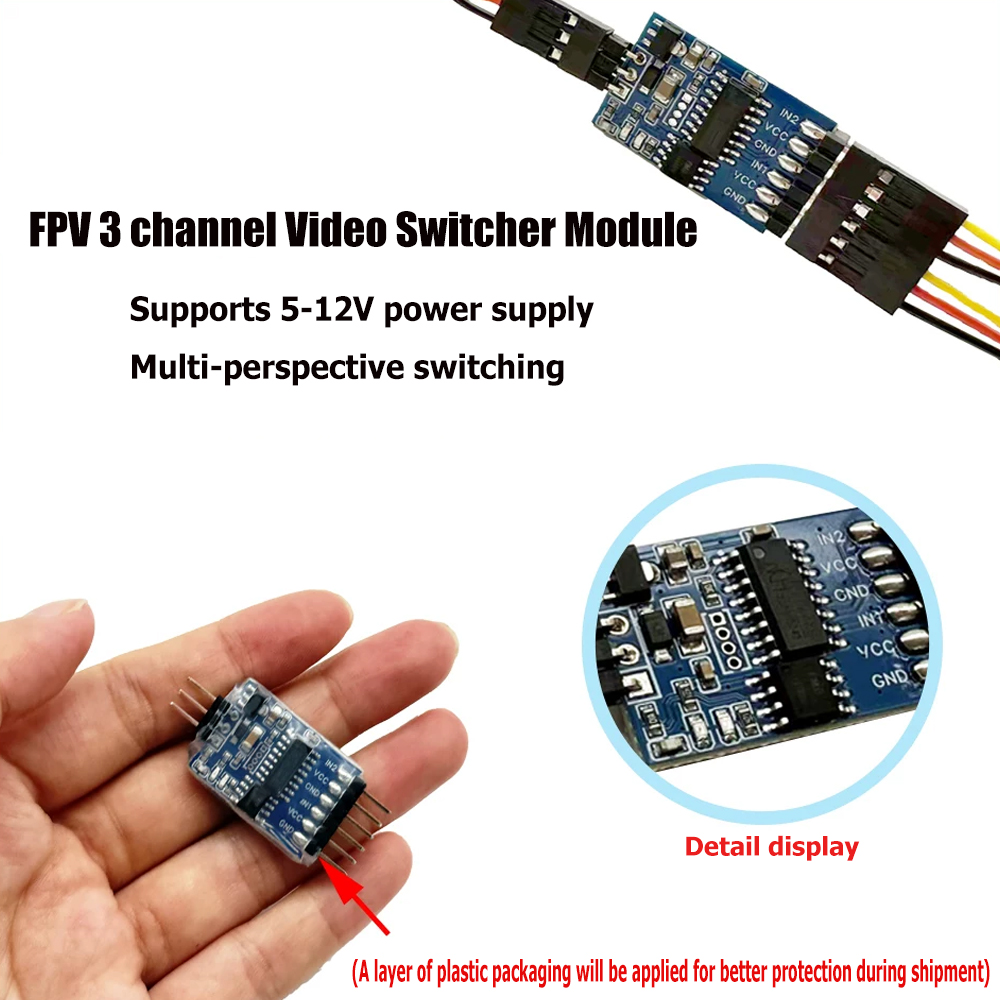 Módulo de conmutador de vídeo  - Fpv Drone Camera reseña y precio