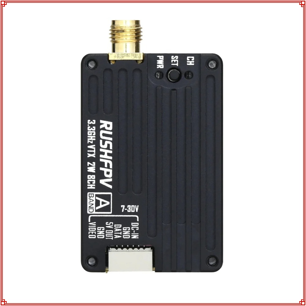 Nuevo Transmisor RUSHFPV 3.3G  - Fpv Drone Vtx reseña y precio