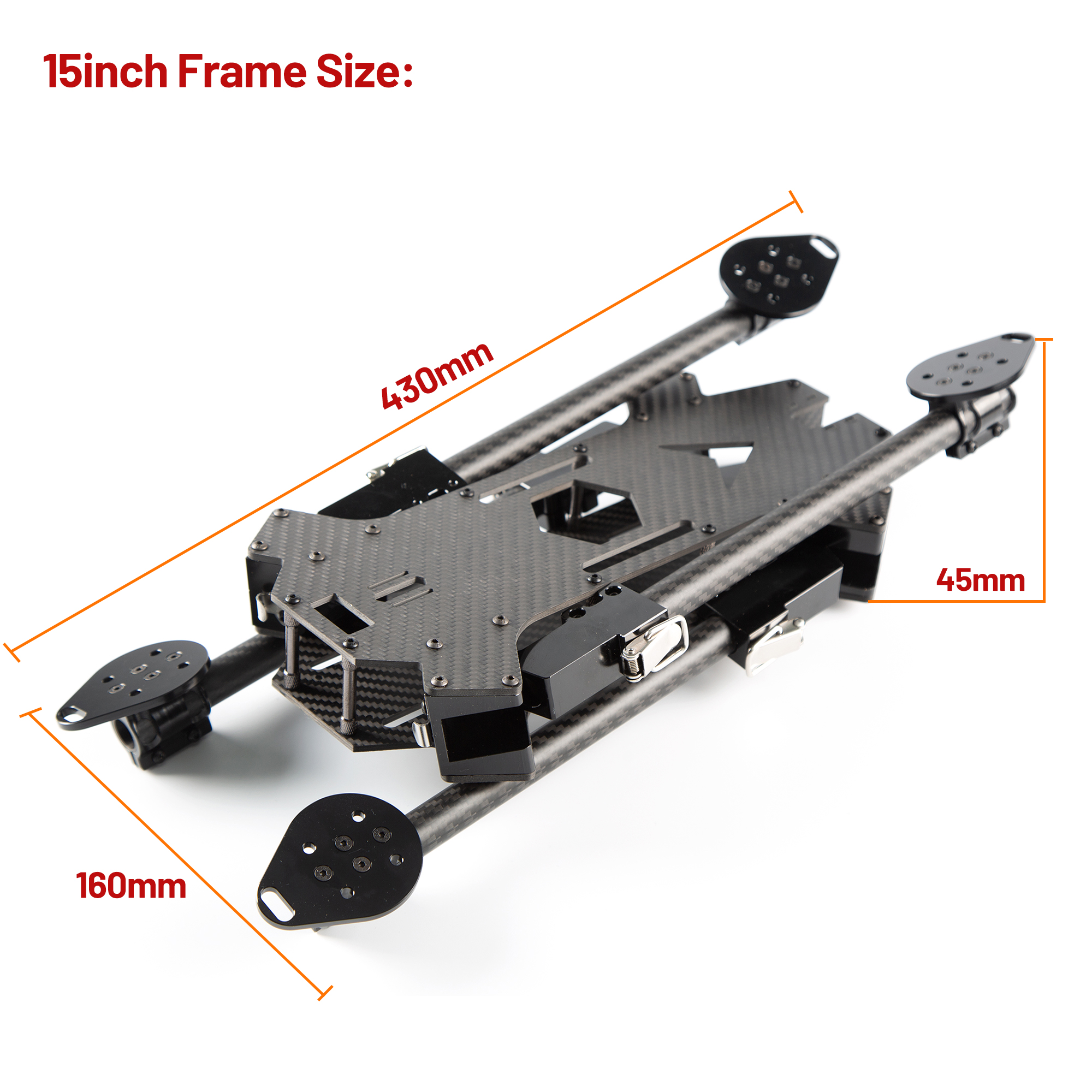 Kit de Marco Plegable de Fibra - Fpv Drone Kit reseña y precio