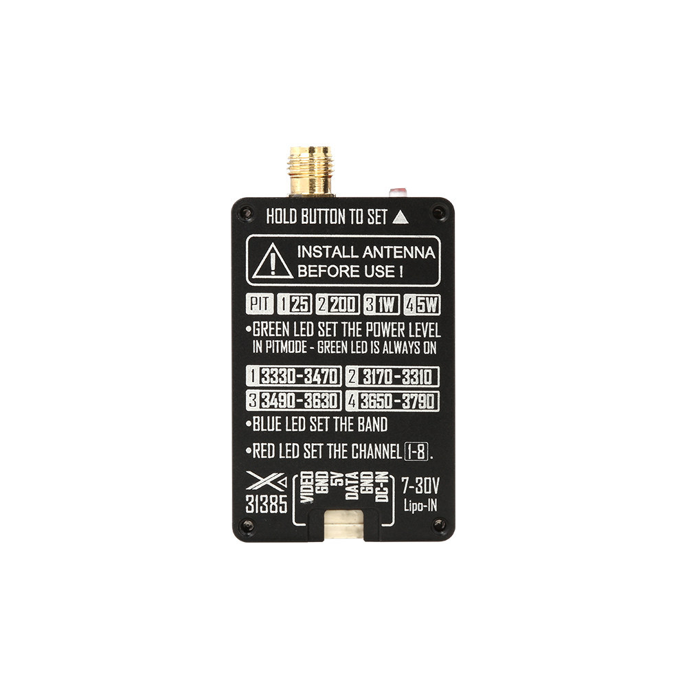 Transmisor de Video VTX de Ban - Fpv Drone Quadcopter reseña y precio
