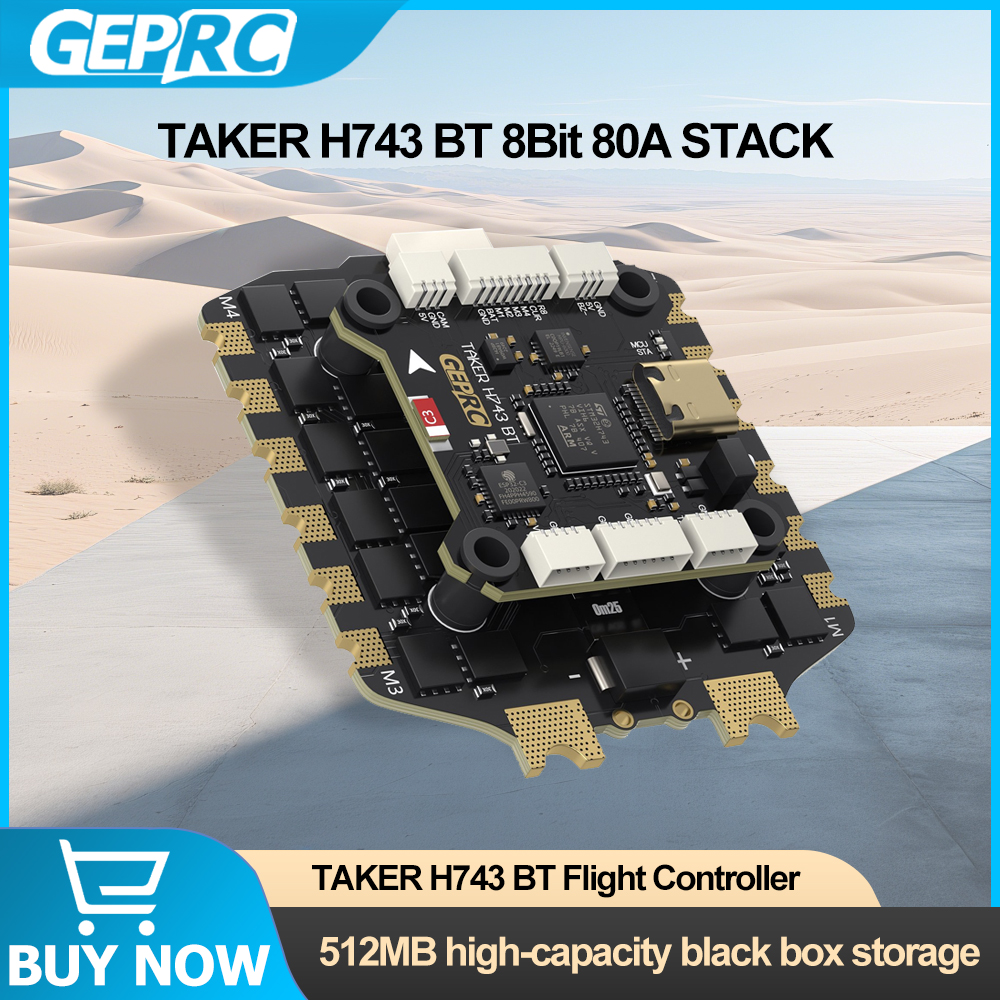 GEPRC TAKER H743 BT 8Bit 80A S - Fpv Drone Esc reseña y precio