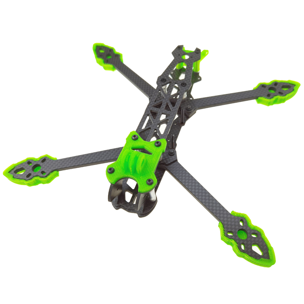 Marco de cuadricóptero de fibr - Fpv Drone Quadcopter reseña y precio