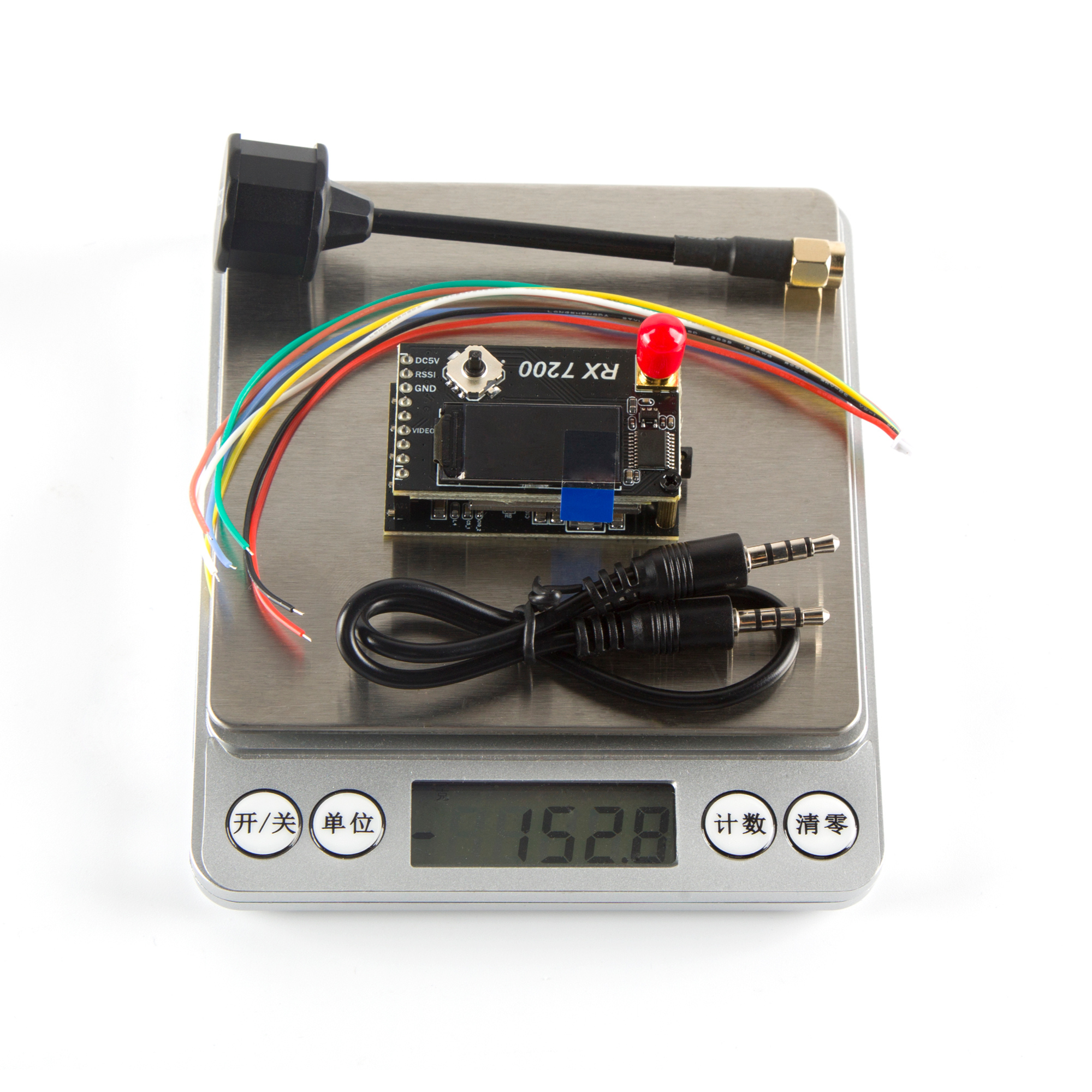 Módulo Receptor de Video 7.2G  - Fpv Drone Goggles reseña y precio