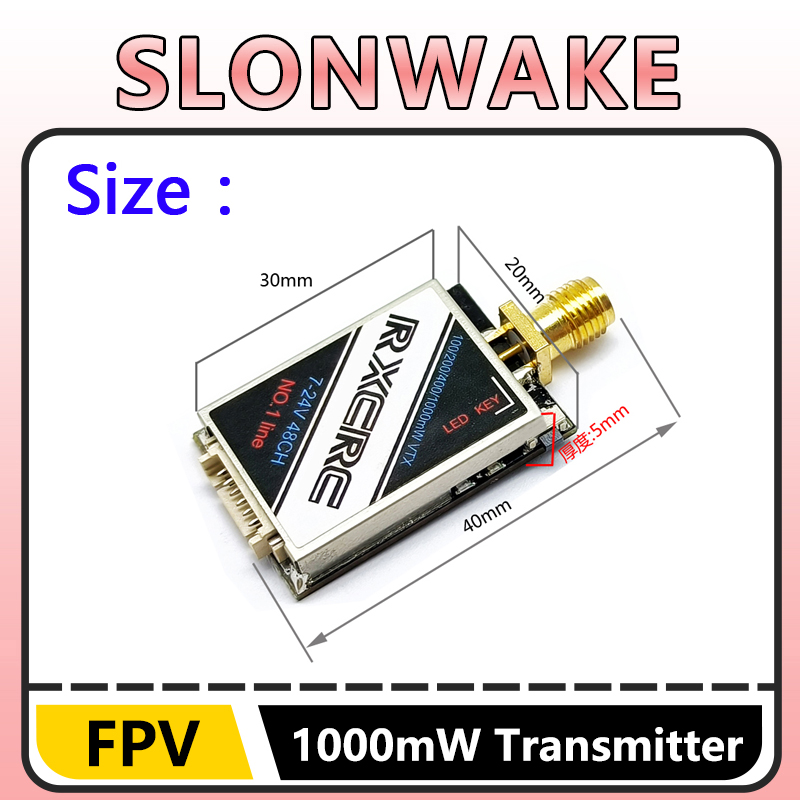 Transmisor de Video Ajustable  - Fpv Drone Camera reseña y precio