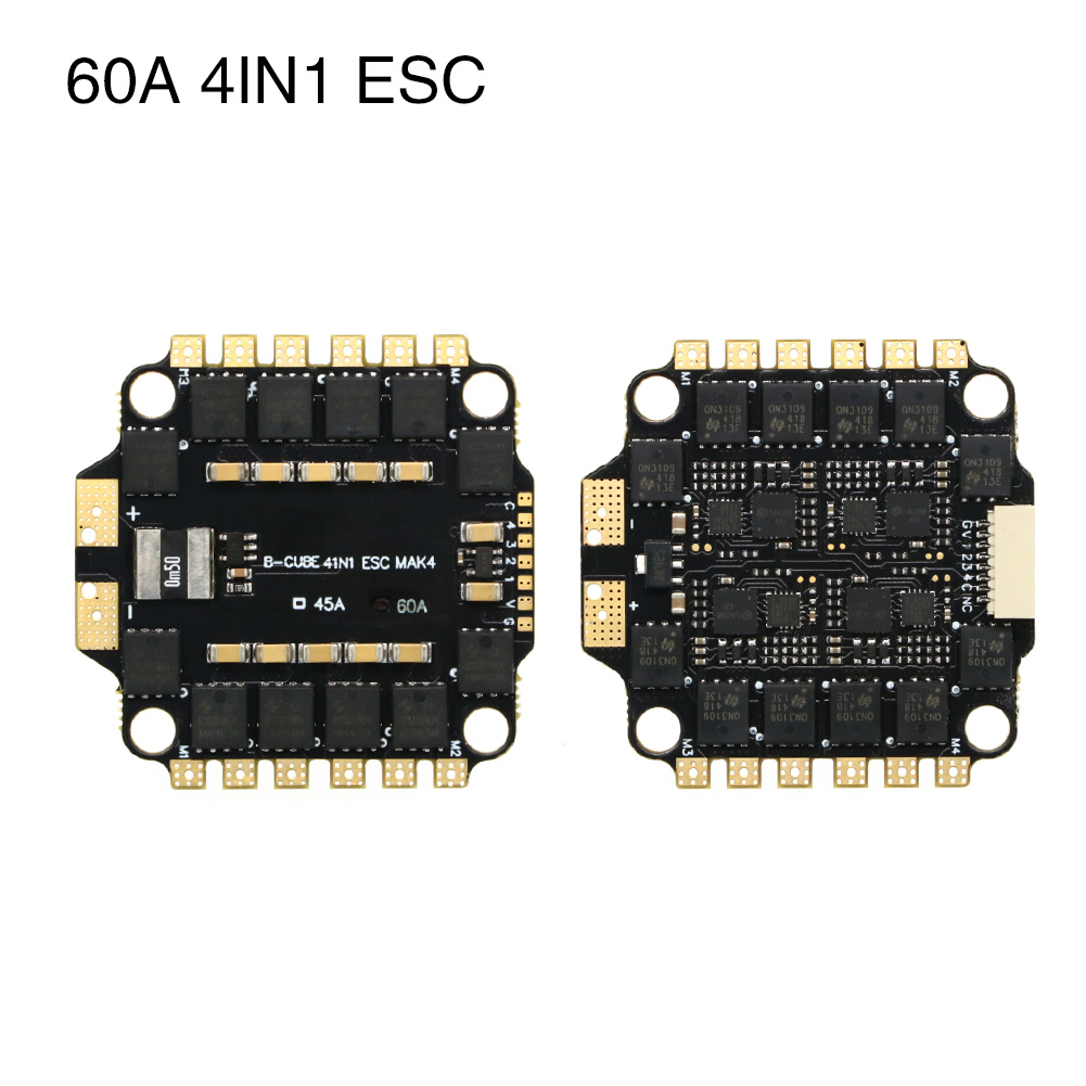 UAngel 4 en 1 45A 60A ESC BLHE - Fpv Drone Esc reseña y precio