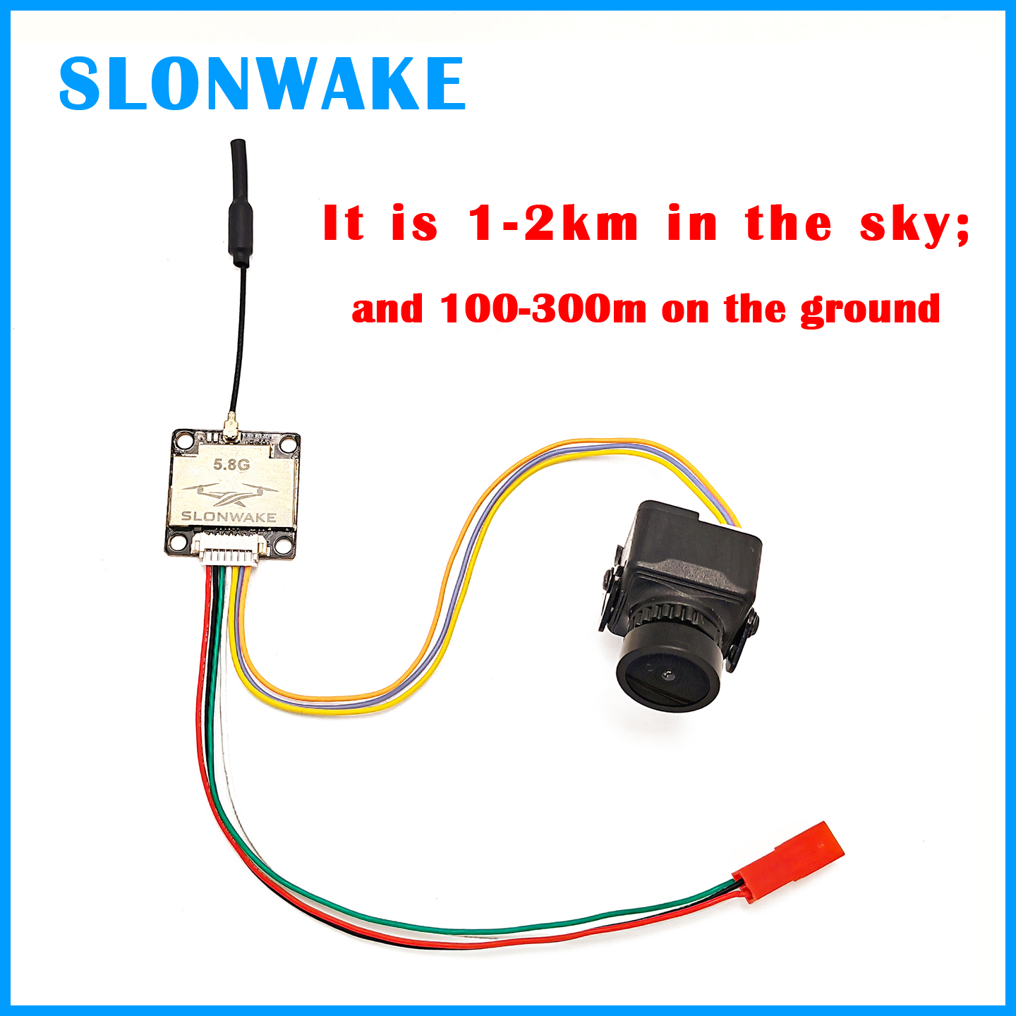 Transmisor SLONWAKE listo para - Fpv Drone Camera reseña y precio
