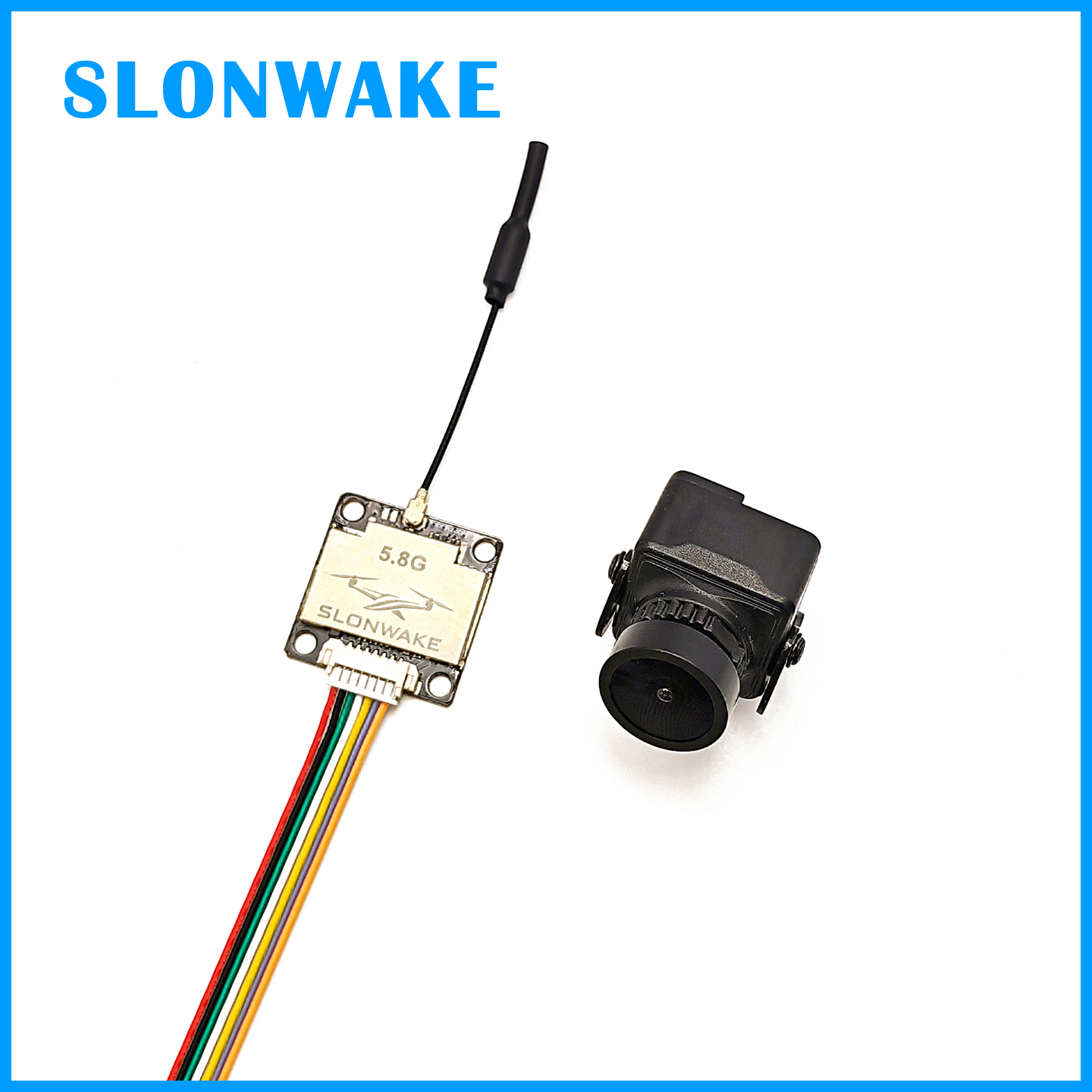 Transmisor SLONWAKE listo para - Fpv Drone Camera reseña y precio