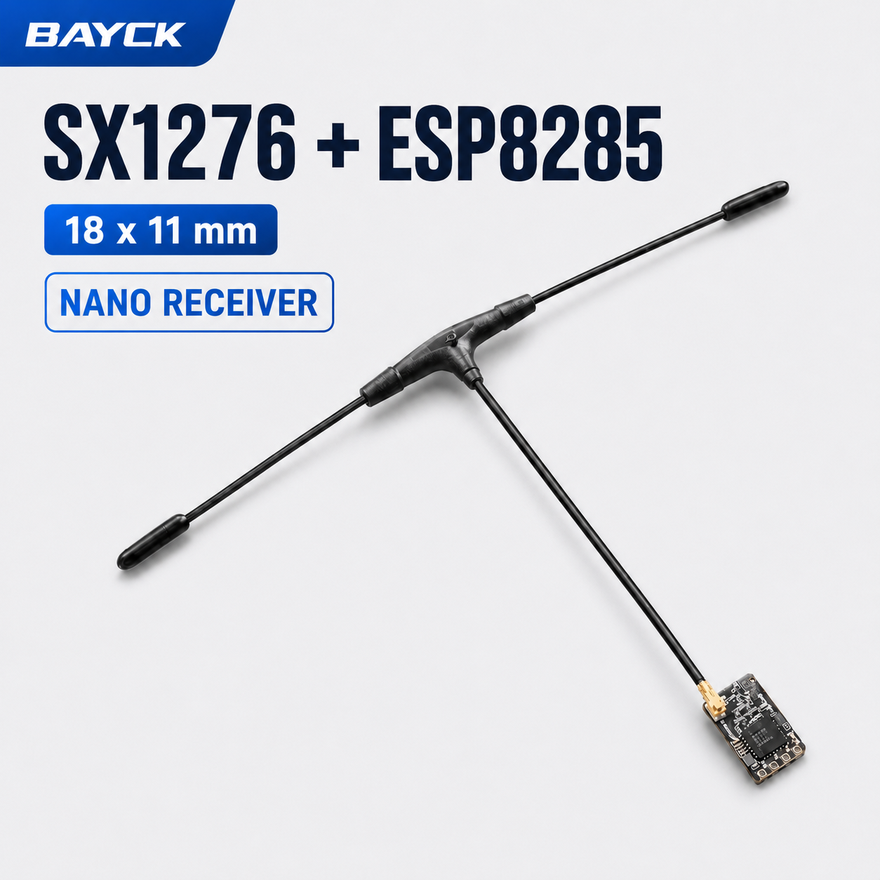 Receptor Nano BAYCK ExpressLRS - Fpv Drone Antenna reseña y precio