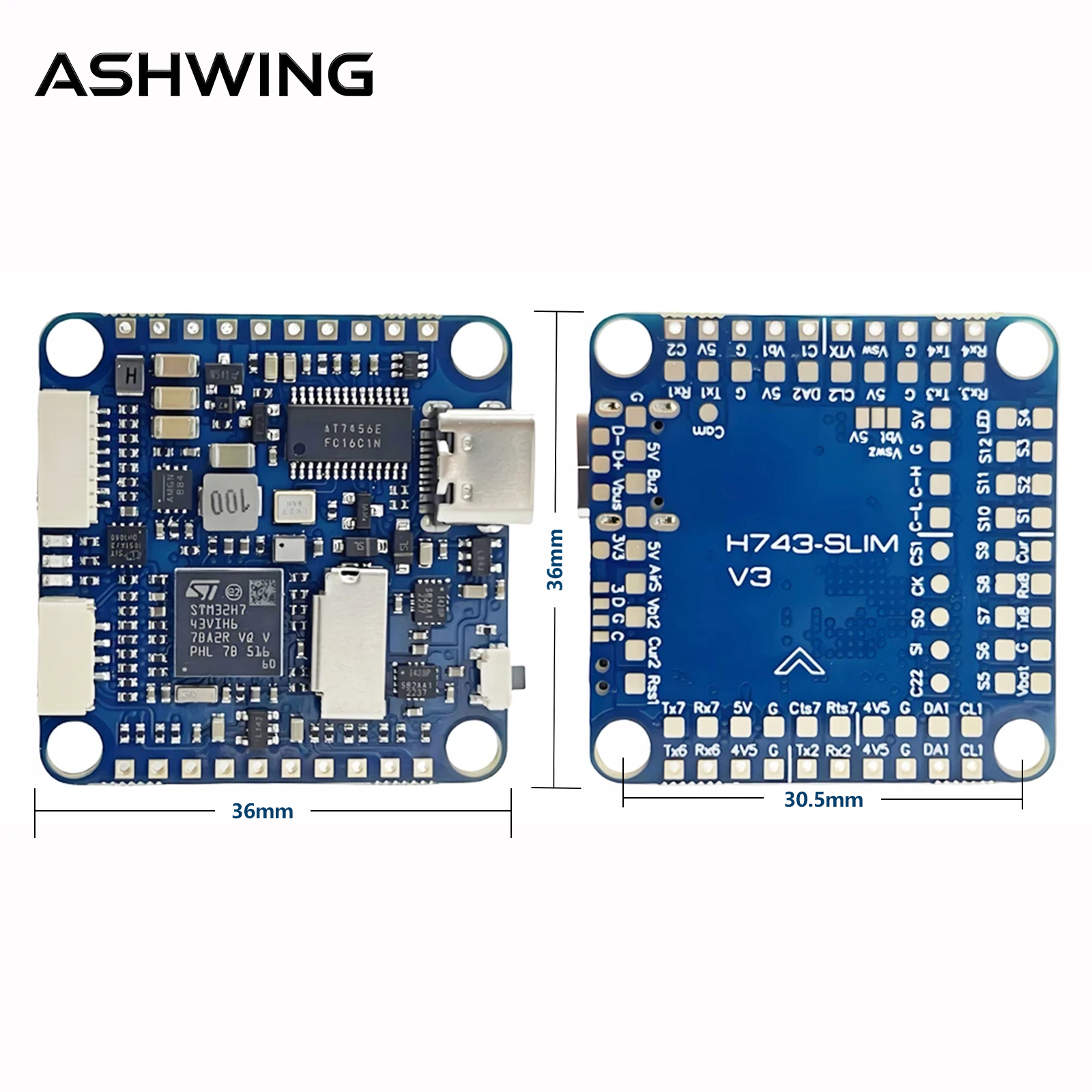 Controlador de Vuelo H743-SLIM - Fpv Drone Flight Controller reseña y precio