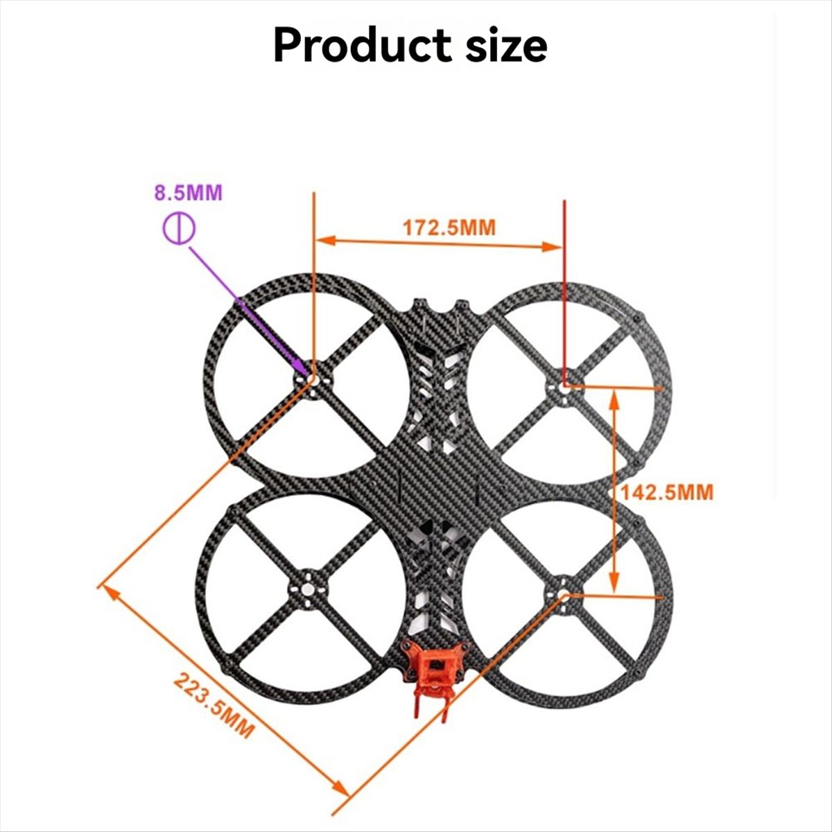 ¡GUAU! Marco de Dron FPV de 5  - Fpv Drone Tool Kit reseña y precio