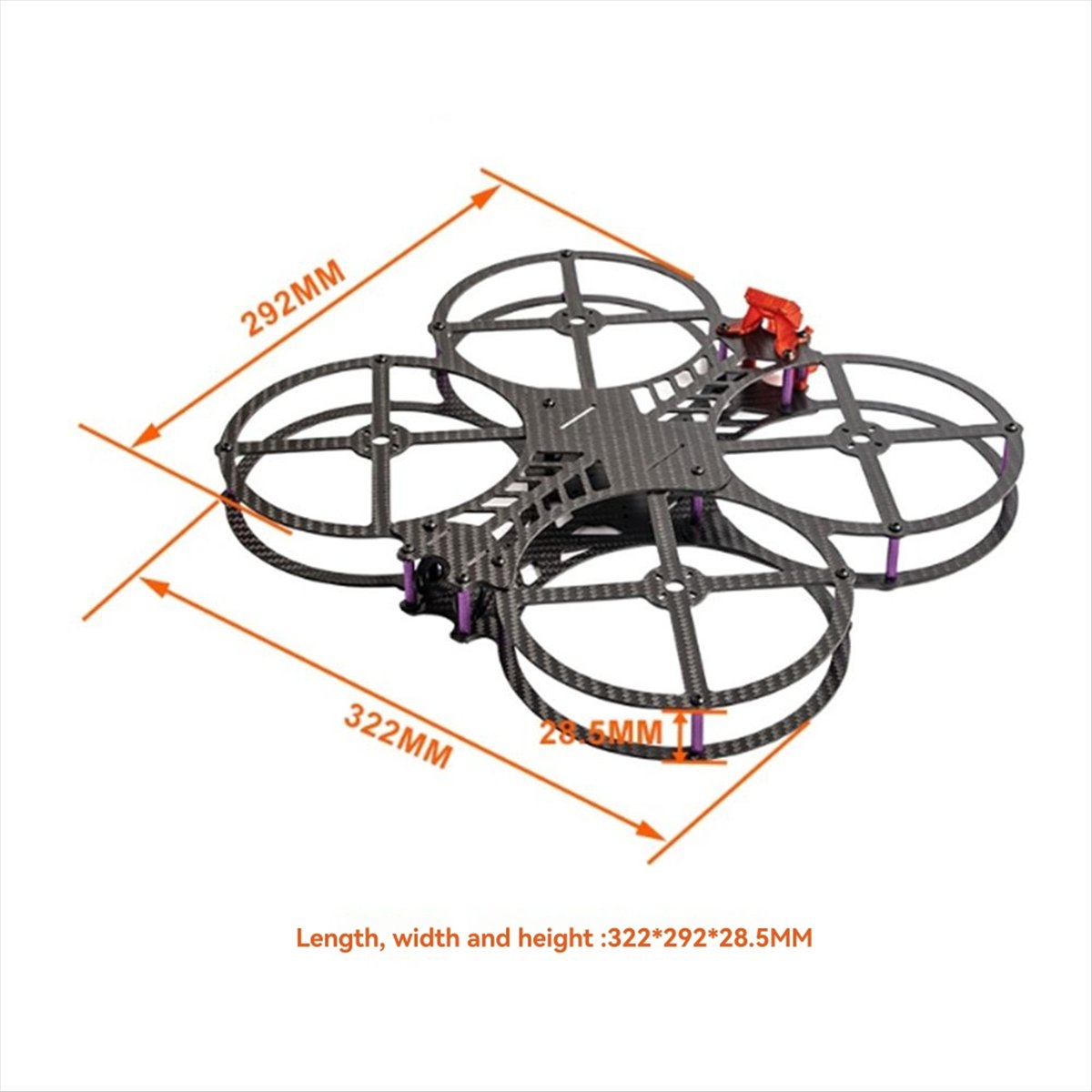 ¡GUAU! Marco de Dron FPV de 5  - Fpv Drone Tool Kit reseña y precio