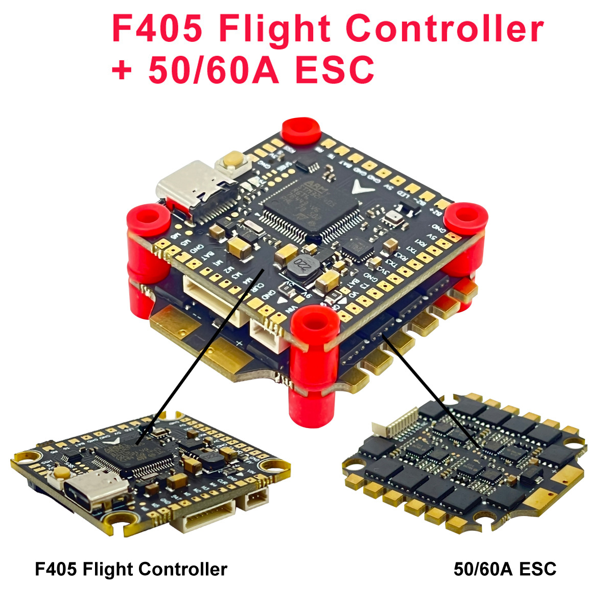 Kit de controlador de vuelo y  - Fpv Drone Esc reseña y precio