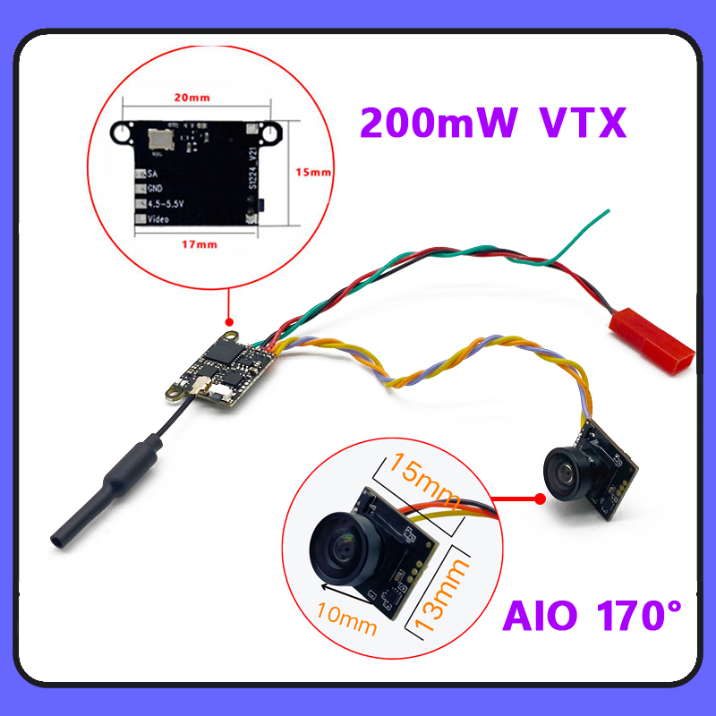 SLONWAKE 5,8G 1200TVL cámara F - Fpv Drone Camera reseña y precio