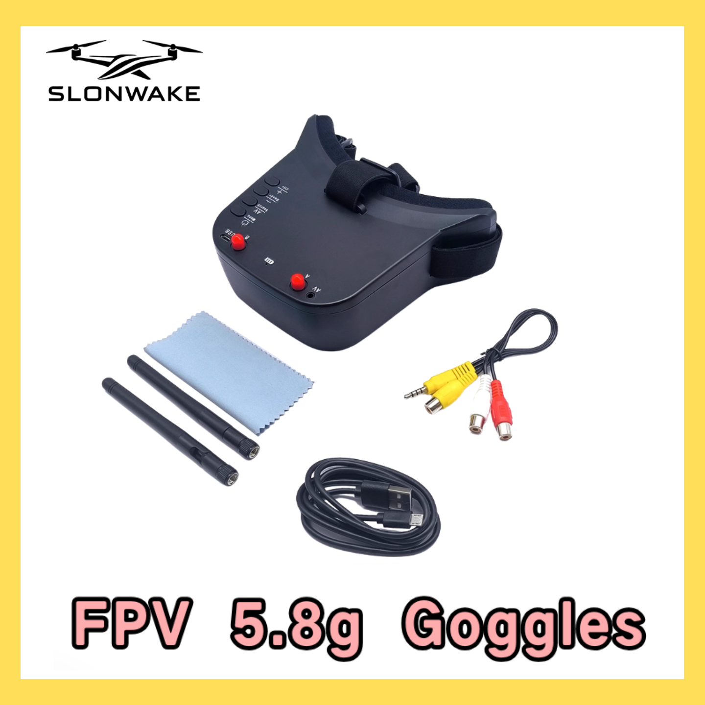 SLONWAKE 5,8G 48CH FPV 400mw V - Fpv Drone Vtx reseña y precio