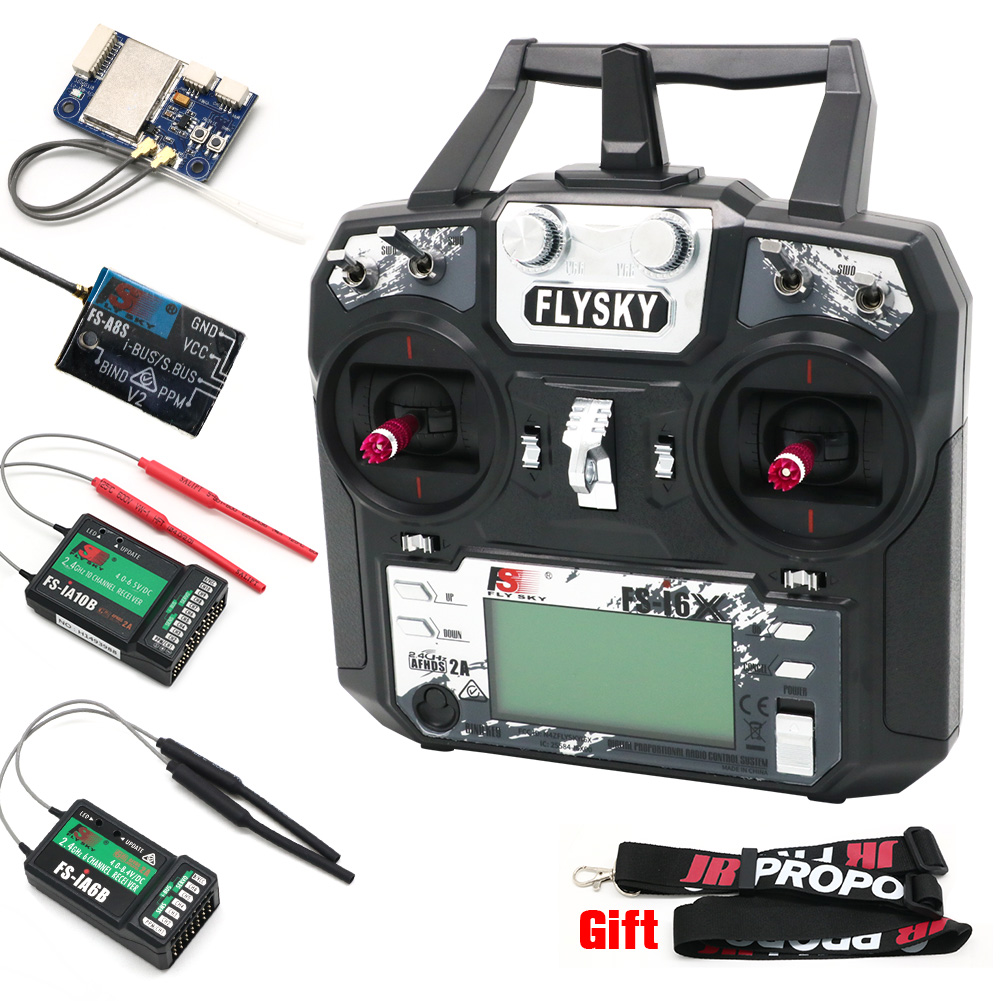 FLYSKY FS-i6X FS i6X 10CH 2,4  - Fpv Drone Flight Controller reseña y precio