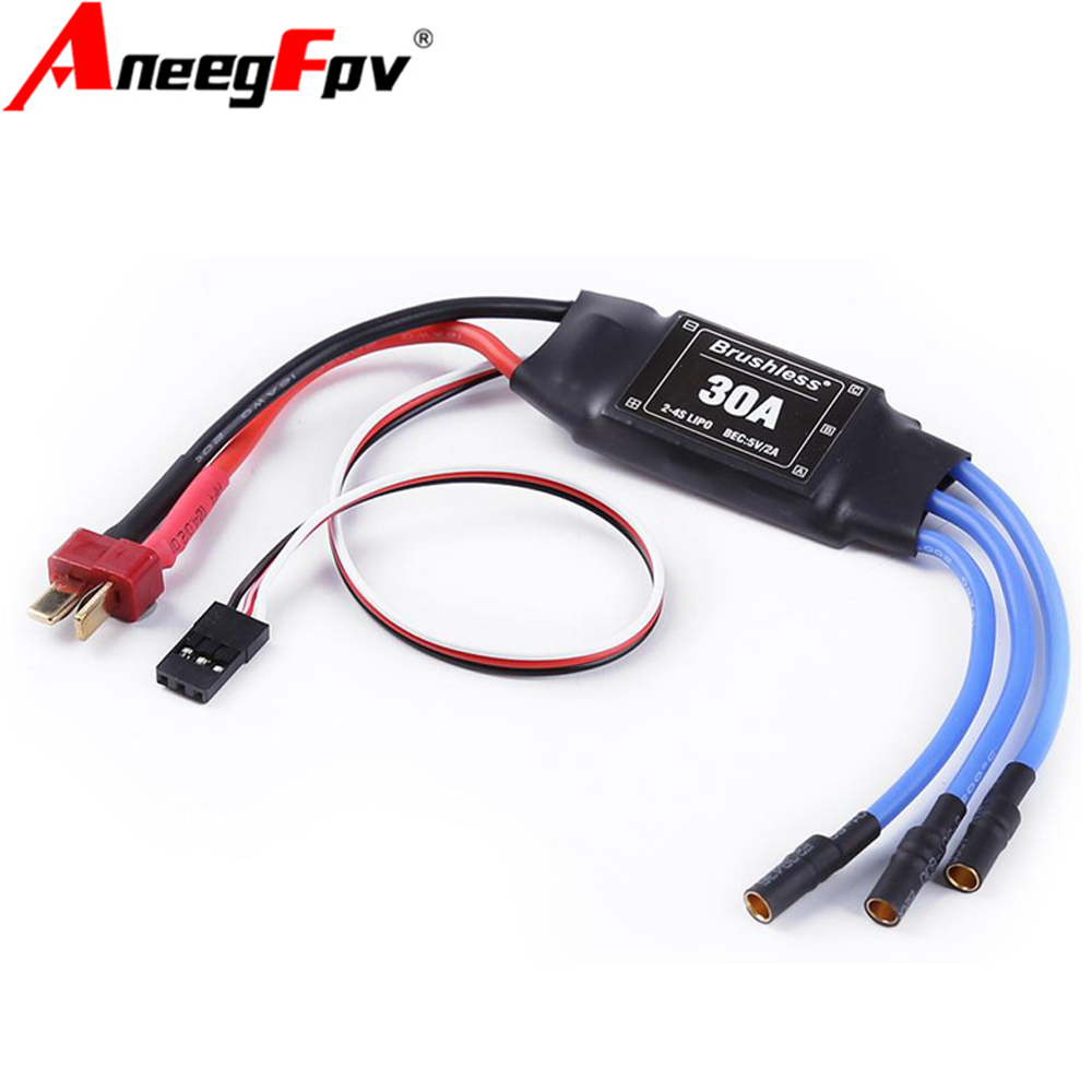 XXD 30A 2-4S ESC controlador d - Fpv Drone Esc reseña y precio