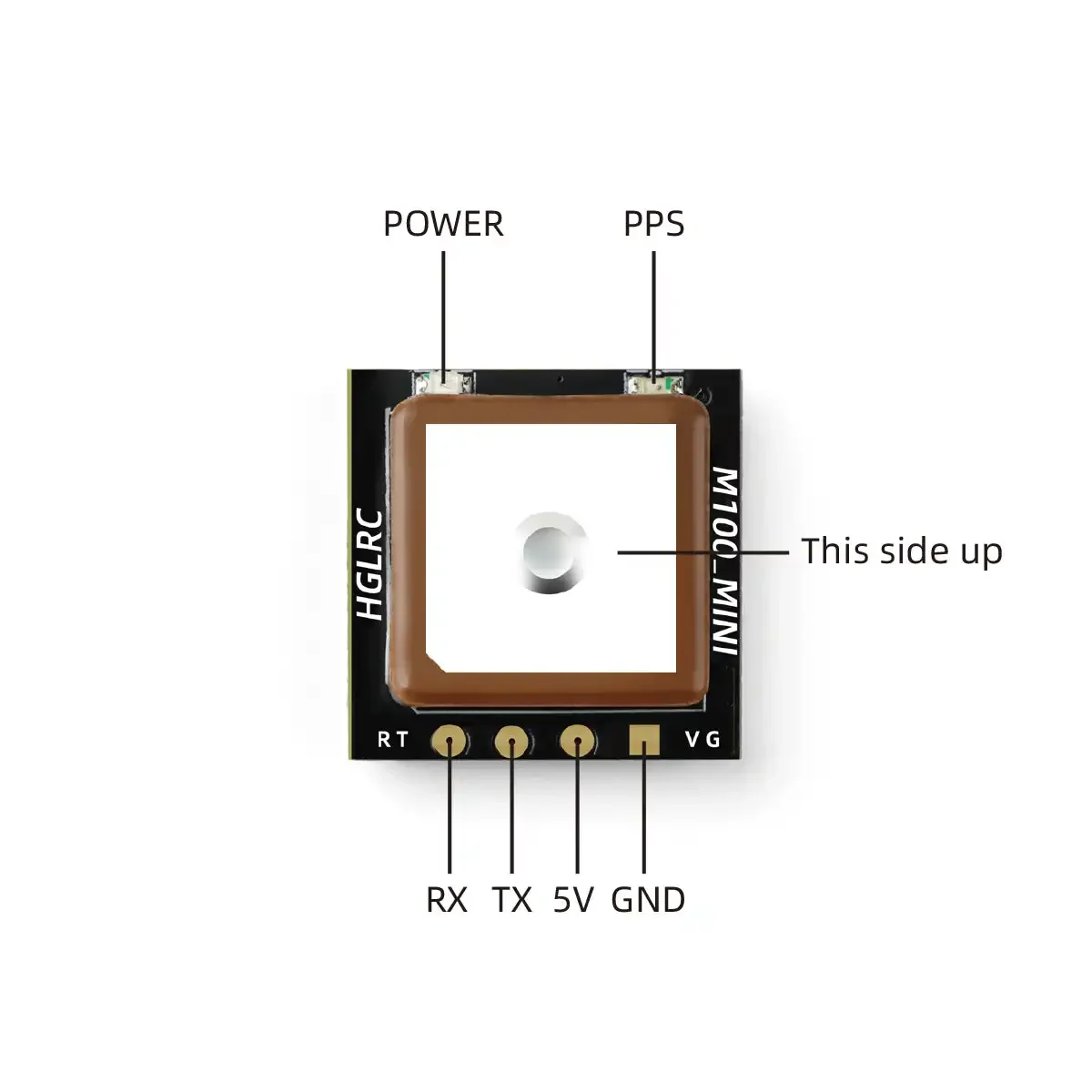 Módulo GPS HGLRC M100 MINI M10 - Fpv Drone Antenna reseña y precio