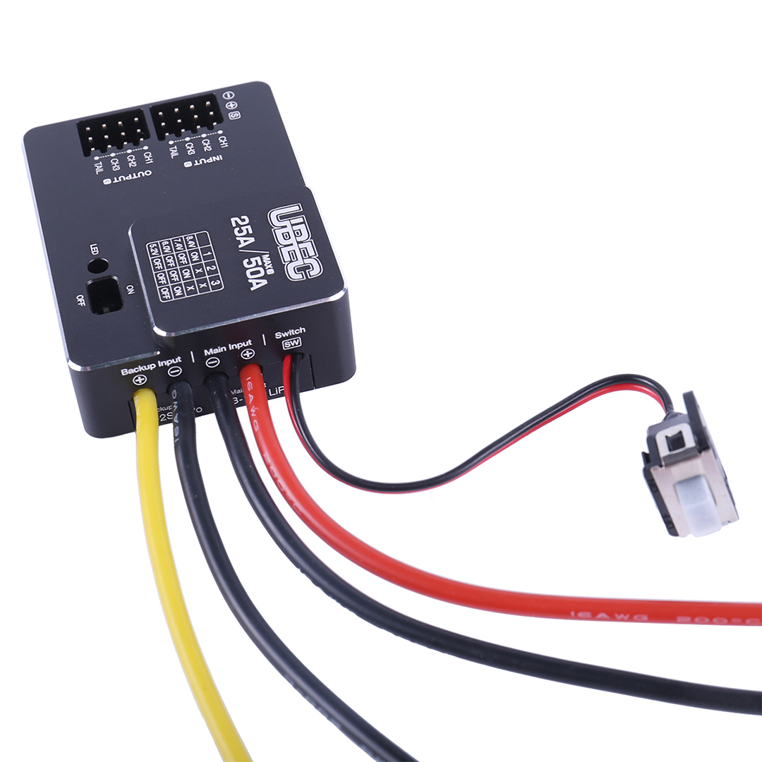 Módulo UBEC Hobbywing 25A HV 3 - Fpv Drone Esc reseña y precio
