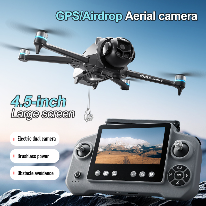 Dron Profesional D15 con Cámar - Fpv Drone Charger reseña y precio