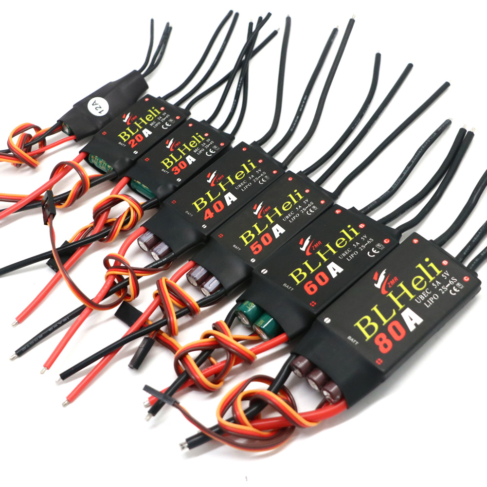 BLHeli sin escobillas ESC 80A  - Fpv Drone Esc reseña y precio